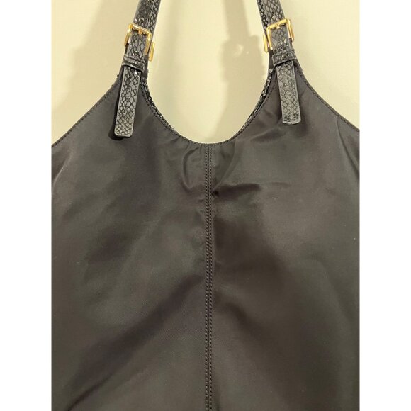 Large Black‎ Michael Kors Bag With  Straps, Buckles & many pockets - Picture 7 of 16